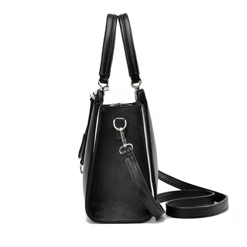 トートバッグ レディースショルダーバッグ バイカラー 3way 斜めがけバッグ 大容量 ハンドバッグ 大人女子 PUレザーかばん オフィスカジュアル 肩掛けかばん 2SSHU-002