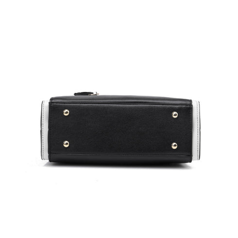 トートバッグ レディースショルダーバッグ バイカラー 3way 斜めがけバッグ 大容量 ハンドバッグ 大人女子 PUレザーかばん オフィスカジュアル 肩掛けかばん 2SSHU-002