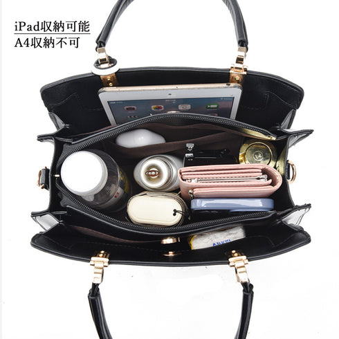 トートバッグ レディースショルダーバッグ バイカラー 3way 斜めがけバッグ 大容量 ハンドバッグ 大人女子 PUレザーかばん オフィスカジュアル 肩掛けかばん 2SSHU-002