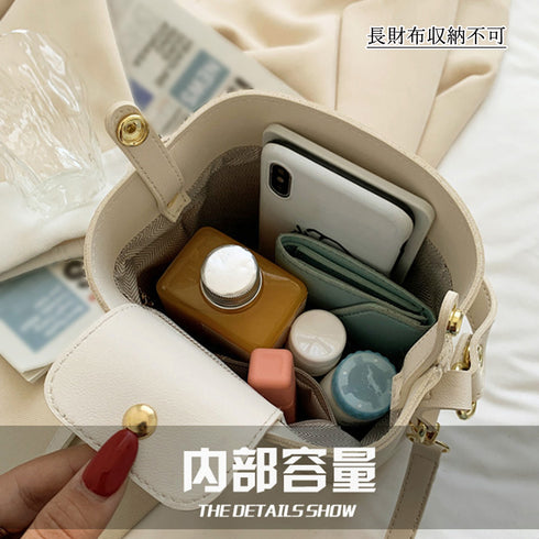 ショルダーバッグ スクエアバケットバッグ レディース PUレザー手提げ鞄 2way 韓国ハンドバッグ シンプル 斜め掛け 肩掛けカバン フェミニン 通勤 オフィス 2TIAN-007