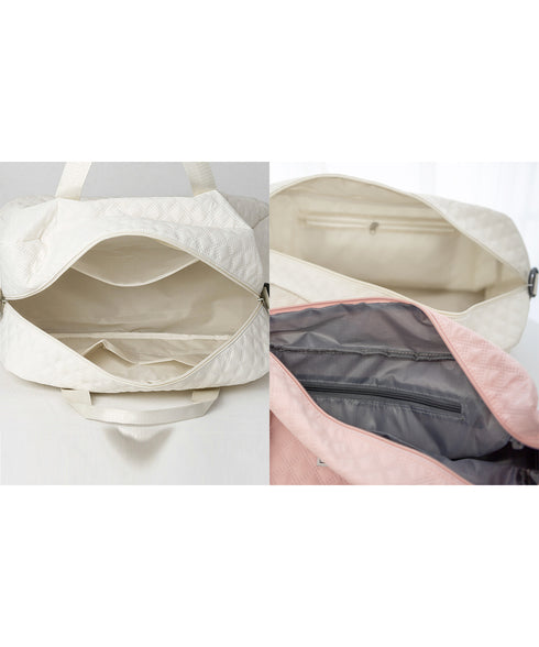 ボストンバッグ キルティング 旅行カバン おしゃれ トラベルバッグ レディース メンズ 出張合宿キャリーオンバッグ 機内持ち込み鞄 大容量旅行バッグ修学旅行 軽量 2TIAN-011