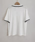 半袖 ポロシャツ レディース ニット夏服 ポロ襟トップス 上品ニットTシャツ シンプル 冷感タッチ サマーニット オフィスカジュアル服 着回し Vネックニットソー 2XUAN-006