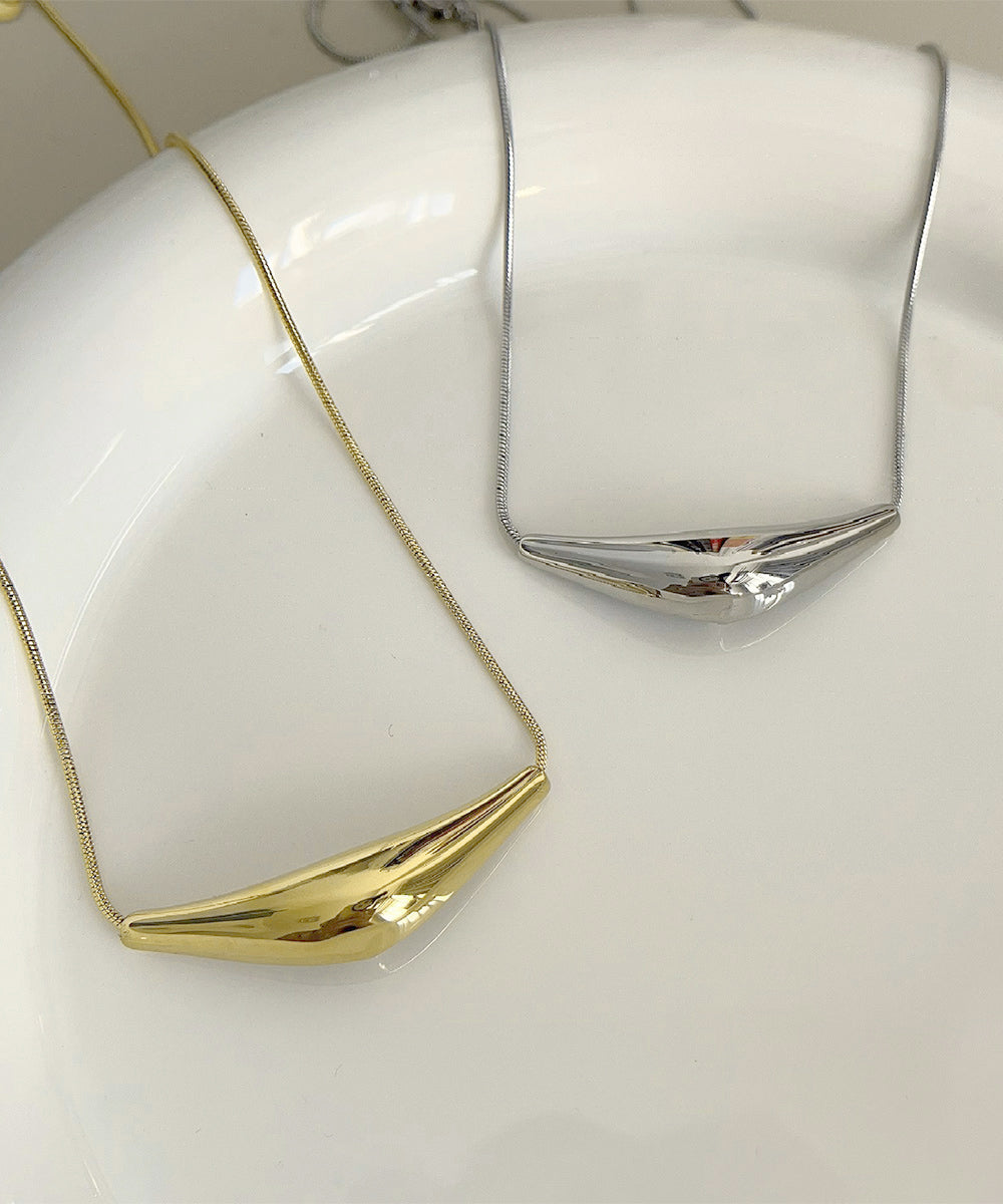 メタルネックレス スネークチェーン 上品
