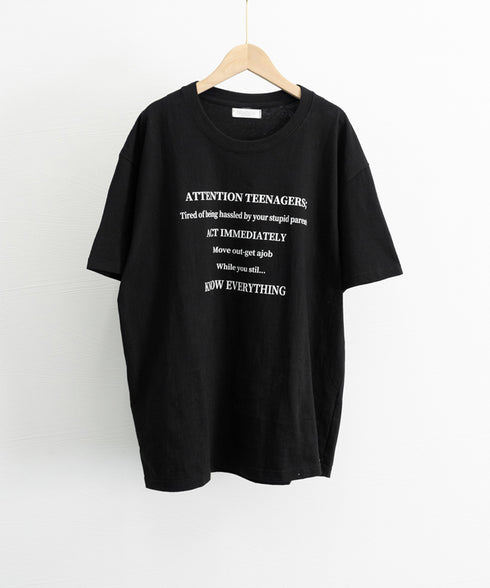 ロゴtシャツ 半袖 サマートップス韓国風 英字ロゴカットソー ラウンドネック 着やせプルオーバー おしゃれカットソー 体型カバートップス 大人カジュアル Tシャツ 2YIKE-003