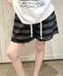 総柄ショートパンツルームウェアパンツ夏用 パジャマズボン 薄手部屋着ボトムスゆったりショーパンチェック柄ハーフパンツ 迷彩柄リラックスパンツ 楽ちんヒョウ柄短パン 2YIKE-013