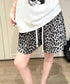 総柄ショートパンツルームウェアパンツ夏用 パジャマズボン 薄手部屋着ボトムスゆったりショーパンチェック柄ハーフパンツ 迷彩柄リラックスパンツ 楽ちんヒョウ柄短パン 2YIKE-013