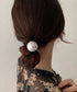 パールヘアゴム 韓国風 ヘアアクセサリー 大人可愛いヘアゴム 跡がつかない プチプラヘアアクセサリー おしゃれフェイクパール髪ゴム上品清楚 簡単ヘアアレンジグッズ 2YIQING-001