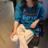 ロゴTシャツ レディース半袖ゆるtシャツ トップス ルーズ 英字ロゴ ロングTシャツ 着やせ 体型カバー プリントTシャツ 半袖 オルチャン 韓国ファッション夏服 2YUEYH-001