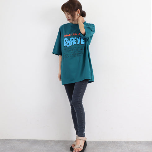 ロゴTシャツ レディース半袖ゆるtシャツ トップス ルーズ 英字ロゴ ロングTシャツ 着やせ 体型カバー プリントTシャツ 半袖 オルチャン 韓国ファッション夏服 2YUEYH-001