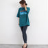 ロゴTシャツ レディース半袖ゆるtシャツ トップス ルーズ 英字ロゴ ロングTシャツ 着やせ 体型カバー プリントTシャツ 半袖 オルチャン 韓国ファッション夏服 2YUEYH-001