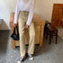 ストレートパンツ 美脚 セミワイドパンツ レディース ハイウエスト スーツパンツ 通勤 OL オフィス ロングパンツ 薄手ウエスト紐調節 ボトムス 春秋夏きれいめ 2YUEYH-009