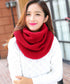 ニットスヌード あったかネックウォーマー レディース襟巻き ロングニットマフラー 保温 ざっくり編み ネックカバー メンズ 厚手スヌード 二重巻き 秋冬防寒グッズ 2ZHONGYU-001