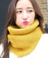 ニットスヌード あったかネックウォーマー レディース襟巻き ロングニットマフラー 保温 ざっくり編み ネックカバー メンズ 厚手スヌード 二重巻き 秋冬防寒グッズ 2ZHONGYU-001