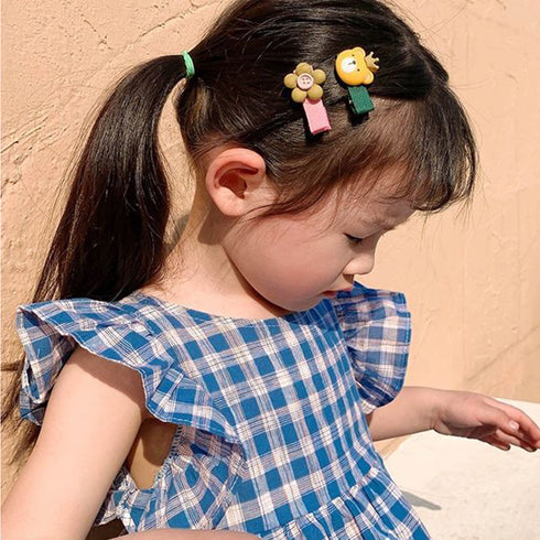 キッズファッション ヘアアクセサリー キッズファッション ヘアアクセサリー かわいい おしゃれ 髪留め ベビー 女の子 ピン パッチンヘアピン ヘアクリップ 33ETFS-003