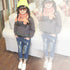 キッズ ダメージデニムパンツ 長ズボン 可愛い 女の子 新作 男の子 春 秋着 ファッション ジュニア 小学生 お洒落 ボトムス 33ZTFS-003