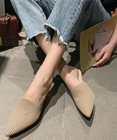 ミュールパンプスサンダル レディース ミュールパンプスサンダル レディース ヒールサンダル ポインテッドトゥ 靴 サボサンダル かかとなしパンプス 春夏 3MNIFEI-001