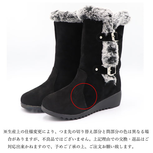 ファーブーツ シューズ レディース ファーブーツ シューズ レディース ミドル丈ブーツ あったか 靴 秋冬 ブーツ 3JIANLONG-004