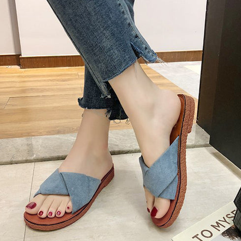 ぺたんこサンダル レディース フラット ぺたんこサンダル レディース フラット クロスストラップサンダル コンフォート ビーチサンダル スエ-ド調 スリッパ 3JIANLONG-022