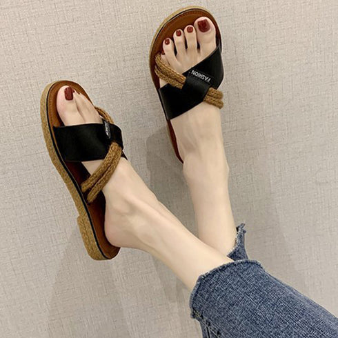 フラットサンダル レディース フラットサンダル レディース コンフォートサンダル ぺたんこ スリッパ ローヒールサンダル 履きやすい ビーチサンダル 3JIANLONG-023