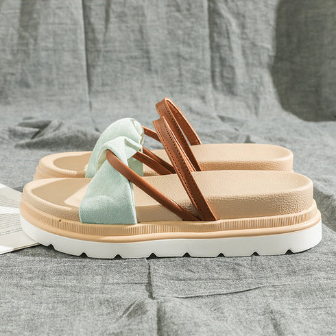 フラットサンダル レディース 厚底 靴 コンフォートシューズ 夏 美脚 靴 おしゃれ 疲れにくい ストラップサンダル 痛くない 歩きやすい 滑りにくい 3JIANLONG-028