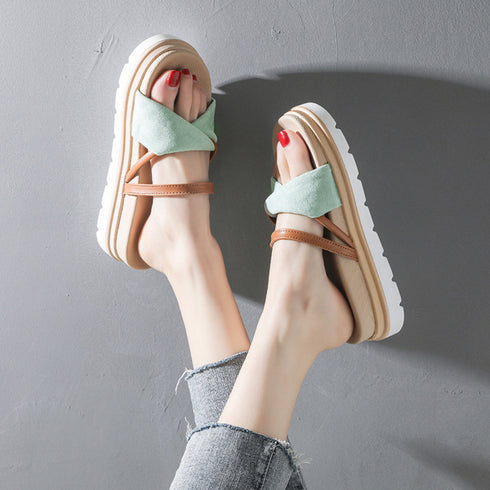 フラットサンダル レディース 厚底 靴 コンフォートシューズ 夏 美脚 靴 おしゃれ 疲れにくい ストラップサンダル 痛くない 歩きやすい 滑りにくい 3JIANLONG-028