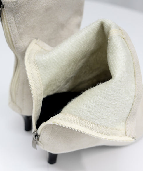 ショートブーツ スエードブーティ 裏起毛 韓国上品ローヒールブーツ ポインテッドトゥ靴 ピンヒールシューズ 秋冬 疲れない ミドルブーツ 歩きやすい バックジップ 3JIANLONG-072