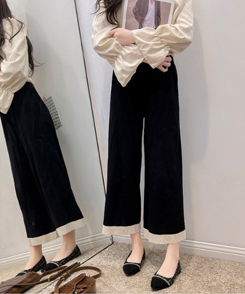 スエードパンプス 韓国ツイード風パンプス ポインテッドトゥパンプス ローヒール 痛くないぺたんこパンプス 歩きやすい 走れる配色パンプス 脱げない プチプラ婦人靴 3JIANLONG-077