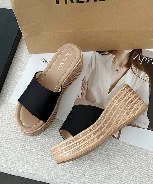 厚底サンダル ウエッジソールサンダル美脚 レディース ミュールサンダル 履きやすい ウェッジヒールサンダル 痛くないビーチサンダル 韓国風 アニマル柄 夏靴 人気 3JIANLONG-078