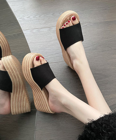 厚底サンダル ウエッジソールサンダル美脚 レディース ミュールサンダル 履きやすい ウェッジヒールサンダル 痛くないビーチサンダル 韓国風 アニマル柄 夏靴 人気 3JIANLONG-078