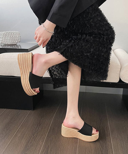 厚底サンダル ウエッジソールサンダル美脚 レディース ミュールサンダル 履きやすい ウェッジヒールサンダル 痛くないビーチサンダル 韓国風 アニマル柄 夏靴 人気 3JIANLONG-078