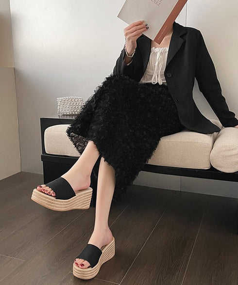 厚底サンダル ウエッジソールサンダル美脚 レディース ミュールサンダル 履きやすい ウェッジヒールサンダル 痛くないビーチサンダル 韓国風 アニマル柄 夏靴 人気 3JIANLONG-078