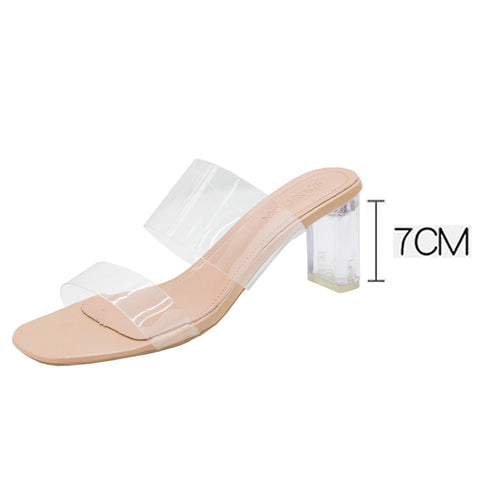 クリアサンダル レディース クリアサンダル レディース クリアヒール 透明サンダル 太ヒール 美脚 シューズ 履き心地 歩きやすい 靴 3MNIFEI-002