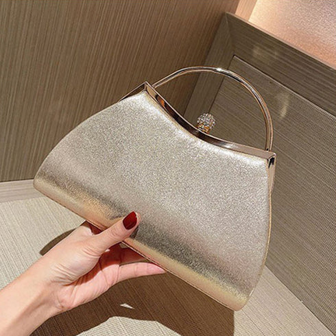 プリーツパーティーバッグ クラッチバッグ 結婚式 がま口 サブバッグ エレガント チェーンショルダーバッグ ゴージャス ハンドバッグ お呼ばれ プチプラミニバッグ 3WEINAS-001