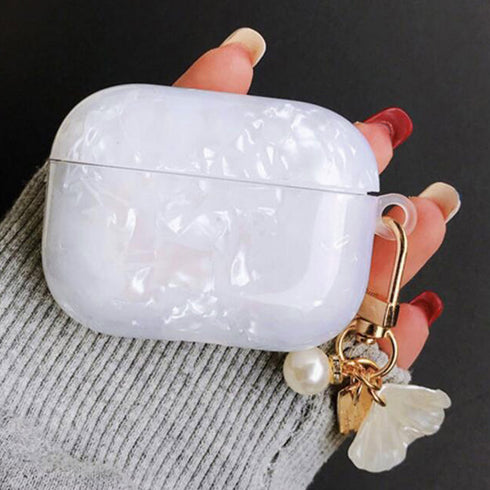 チャーム付き エアーポッズ ケース チャーム付き エアーポッズ ケース 耐衝撃 防塵 保護ケース ワイヤレス充電対応 3XKUER-001