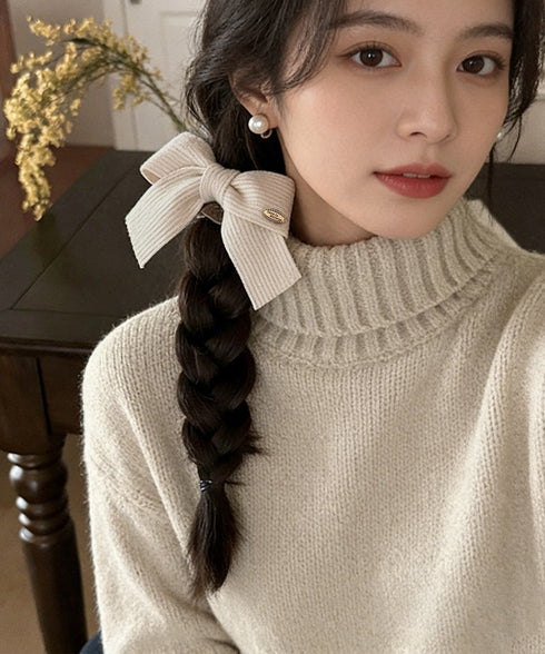 蝶結びヘアゴム シュシュ 3色 韓国風 レディース ヘアバンド まとめ髪 オルチャン 髪飾り おしゃれ 可愛い 発表会 女子会 デート ヘアアクセサリー 雑貨 617XW-012