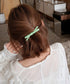 バレッタ レディース ヘアアクセサリー レディース ヘアアイテム 大人かわいい マーブル ヘアピン おしゃれヘアアクセ 韓国風 シンプルヘアクリップ 通勤髪飾り 617XW-022
