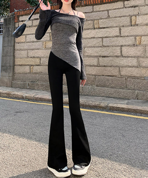 ヨガスパッツ レディース ヨガウェア無地 トレーニングパンツ おしゃれ フィットネスパンツ ストレッチ 美尻 ジムウェア スポーツレギンス 美脚 スポーツウェア 617KZ-004