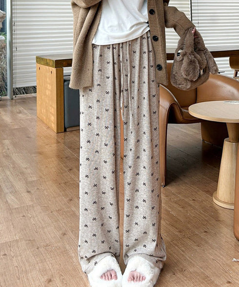 薄手スウェットパンツ 韓国風ワイドパンツ レディース パジャマパンツ ゆったり イージーパンツ 美脚脚長 韓国風ロングパンツ ウエストゴム ダンスパンツ おしゃれ 617KZ-006