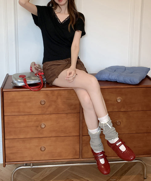 VネックTシャツ春夏 半袖トップス韓国風 レディース 半袖カットソー 着やせtシャツ大人可愛い おしゃれ夏服 カジュアルトップス フェミニントップス 無地 617SY-005