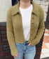 シャギーカーディガンゴールドボタン韓国風 レディース 秋冬服 大人可愛い ニットトップス 長袖 ミンクタッチカーディガン ふわふわ モヘヤ風セーター おしゃれ 617SY-009