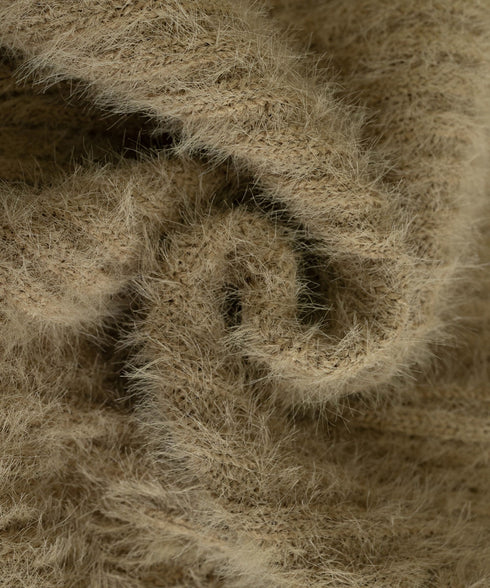 シャギーカーディガンゴールドボタン韓国風 レディース 秋冬服 大人可愛い ニットトップス 長袖 ミンクタッチカーディガン ふわふわ モヘヤ風セーター おしゃれ 617SY-009