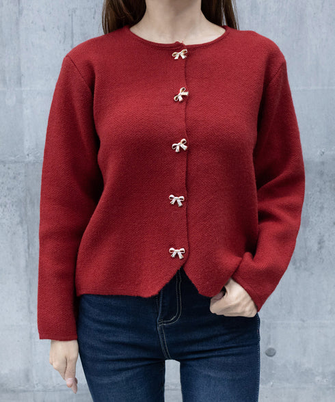 金ボタンニットカーディガン 秋冬 韓国風 レディース ニットトップス 前開きニットウェア無地 ニットセーター長袖 ニット羽織 着回し おしゃれ ニットアウター通学 617SY-012