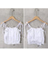 フリル キャミソール ペプラムキャミ夏服 レディース 肩リボン トップス 無地ノースリーブ 韓国風 フリルビスチェ 大人可愛いキャミ へそ出し 薄手 トップス 617SY-020