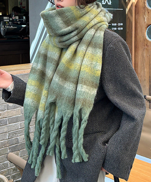 ボリュームマフラー大判 ふわふわマフラー 秋冬レディース 大判マフラー もこもこ 防寒保温マフラー フリンジ お出掛け 暖かいマフラー 大判ストール 通勤 通学 617WJ-001