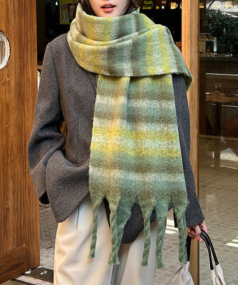 ボリュームマフラー大判 ふわふわマフラー 秋冬レディース 大判マフラー もこもこ 防寒保温マフラー フリンジ お出掛け 暖かいマフラー 大判ストール 通勤 通学 617WJ-001