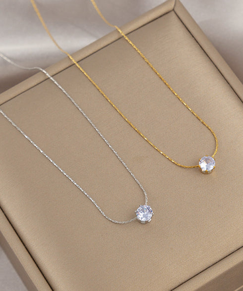 レディース ビジューネックレス 韓国風 オシャレネックレス 高見え 首飾り 上品ネックレス ゴールド ラインストーン 結婚式 きらきら ジュエリー 輝く 人気 617XL-001