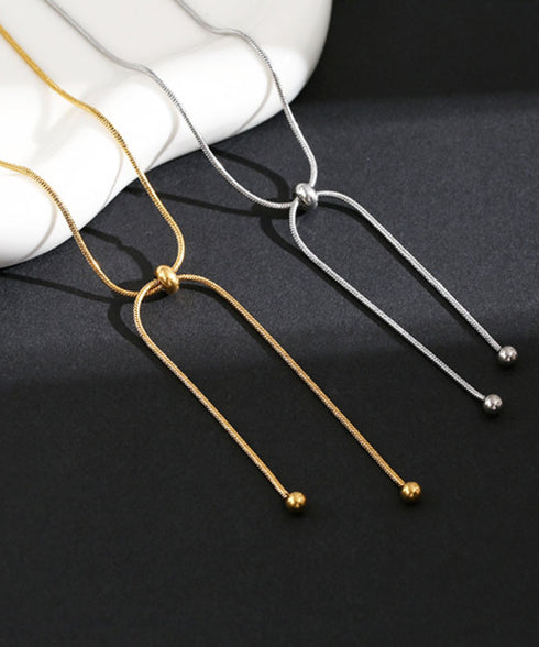 ロングネックレス ラリエット Y字ネックレス 大人カジュアル トレンド 流行人気 韓流 アクセサリー パーティージュエリー シンプル きれいめ首飾り 617XL-002