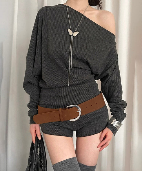 ヴィンテージ風スエードバックルベルト レディース ワイドベルト オシャレ 太ベルト エレガント スエードベルト フェミニン ワンピースベルト シンプル 韓国風 617XW-005