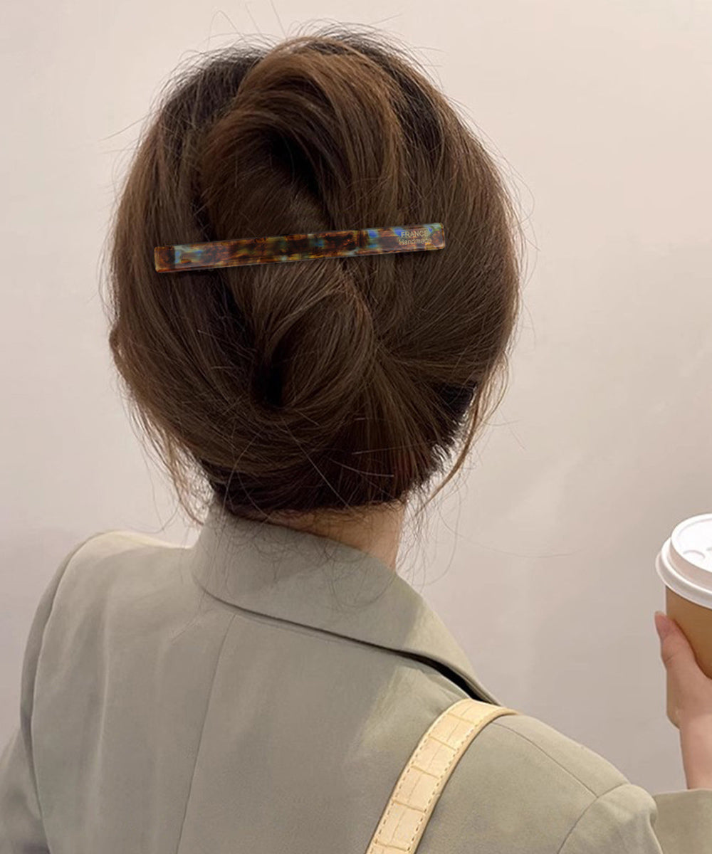 ラインバレッタ ヘアクリップ シンプル