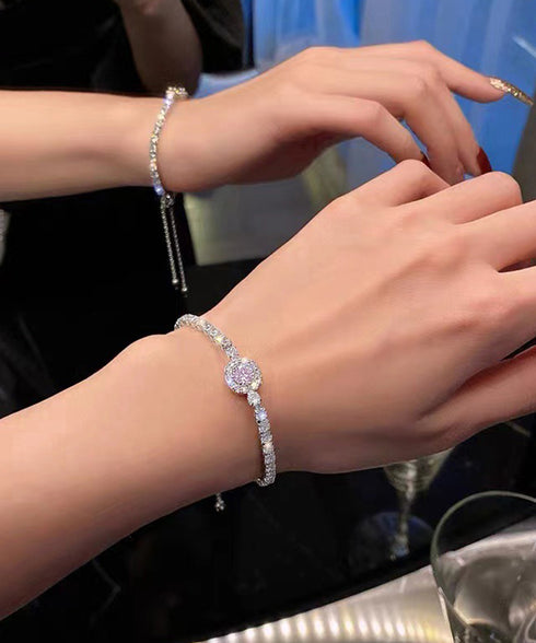 ラインストーンブレスレット韓国風バングル キラキラジュエリー レディース 華奢 ゴールド シルバー ビジューアクセサリー 上品 ギフト デートコーデ 派手 結婚式 617XW-011